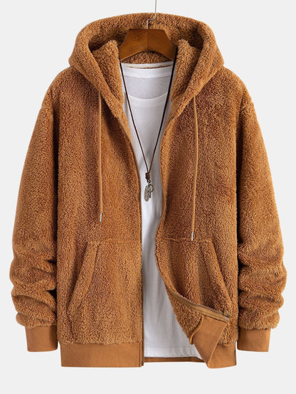 Men's Warm Winter Plush Coat