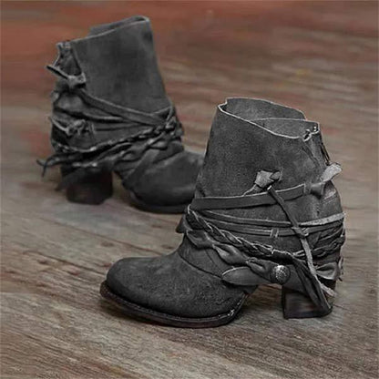 Vintage Boots Elegant Black