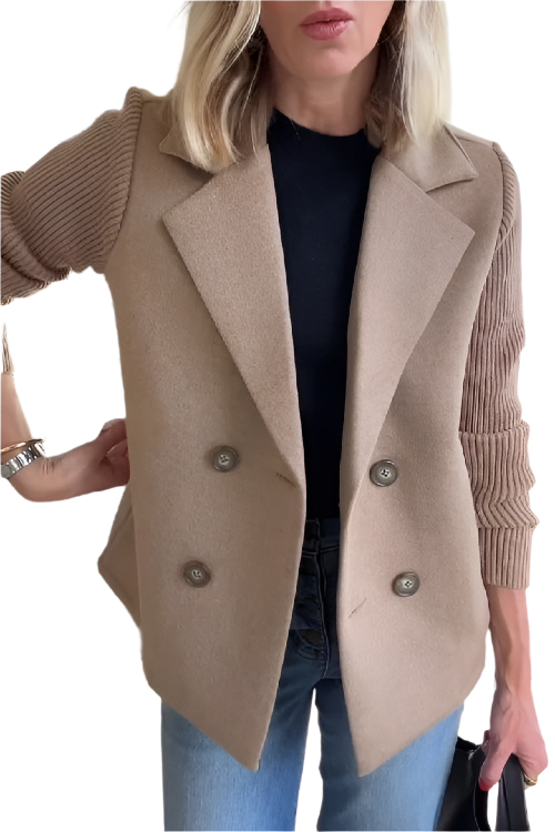 Women's Blazer Vegan Wool Elegant