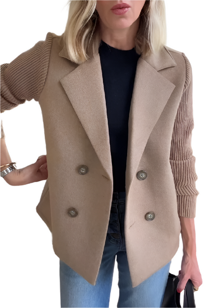 Women's Blazer Vegan Wool Elegant