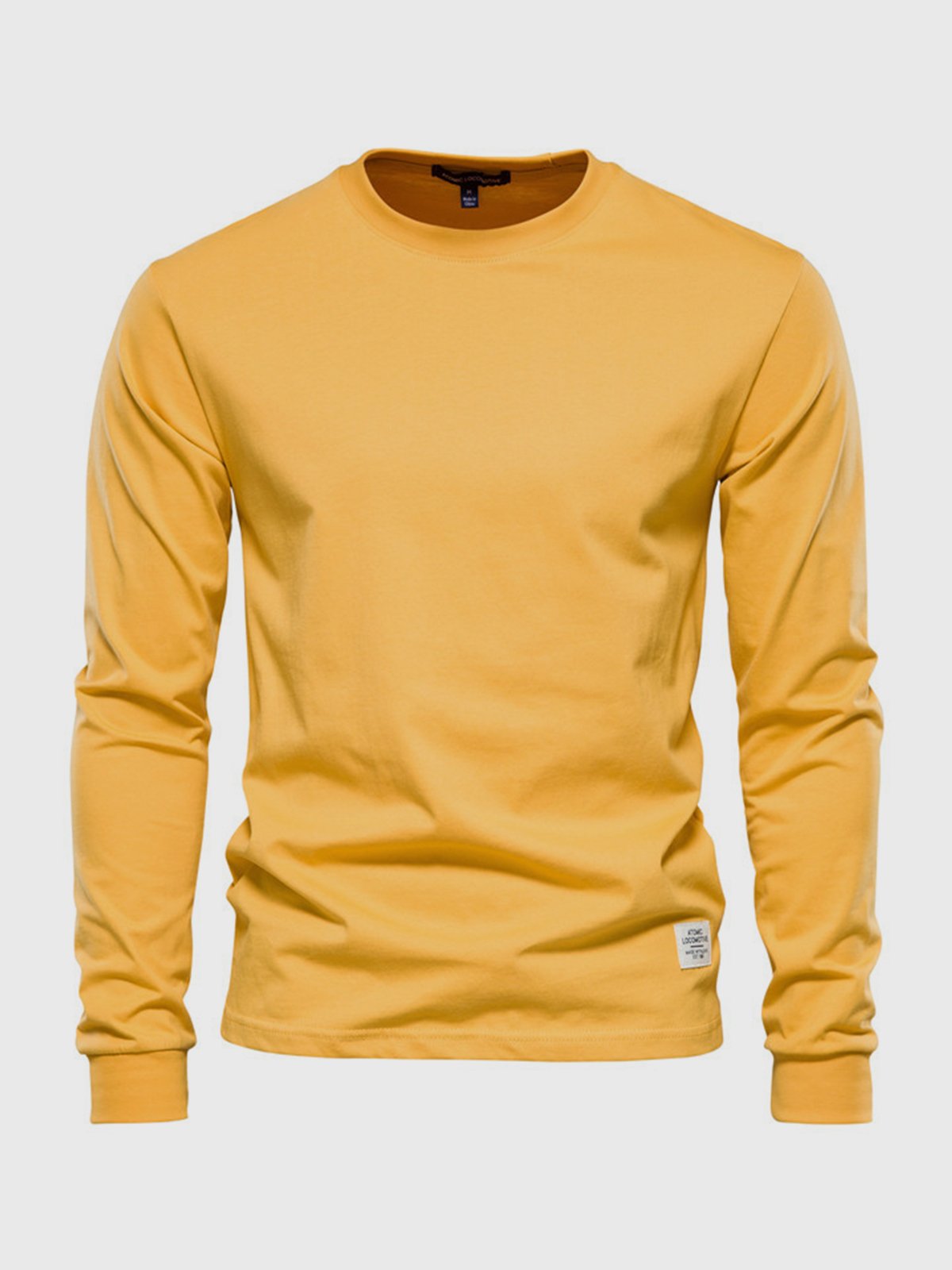 Comfortable Men's Long-Sleeve Cotton Shirt