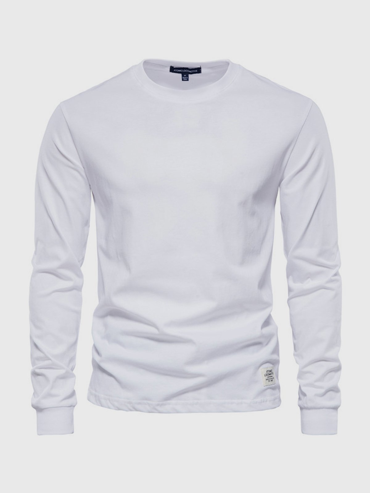Comfortable Men's Long-Sleeve Cotton Shirt