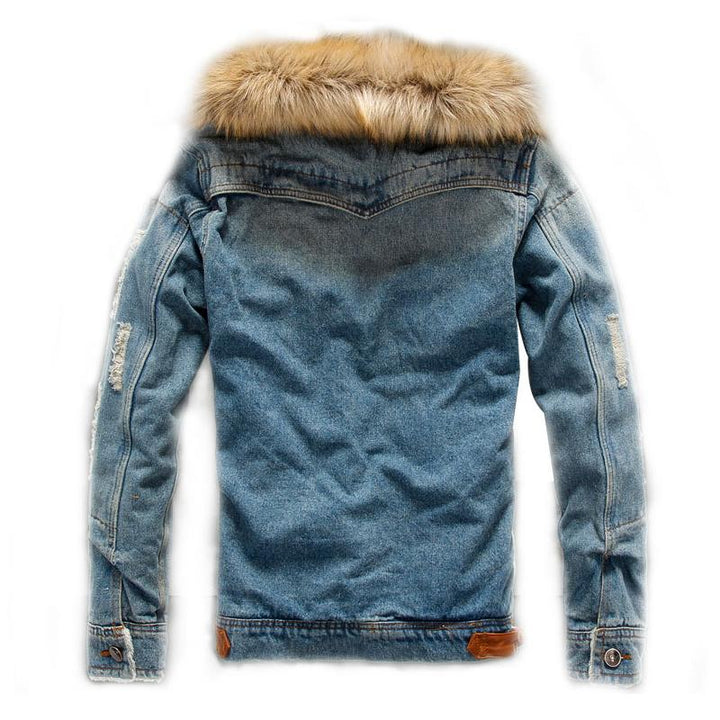 Herren Denimjacke Trucker Style - IdealeKleiden