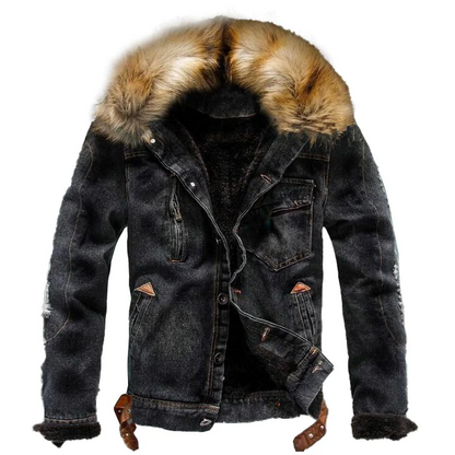 Stylish Denim Jacket Legacy Model