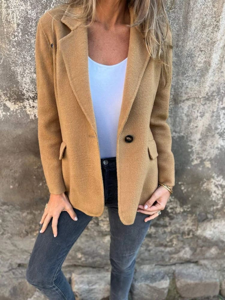 Stylish Lapel Jacket for Women