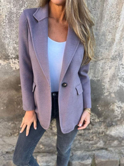 Stylish Lapel Jacket for Women