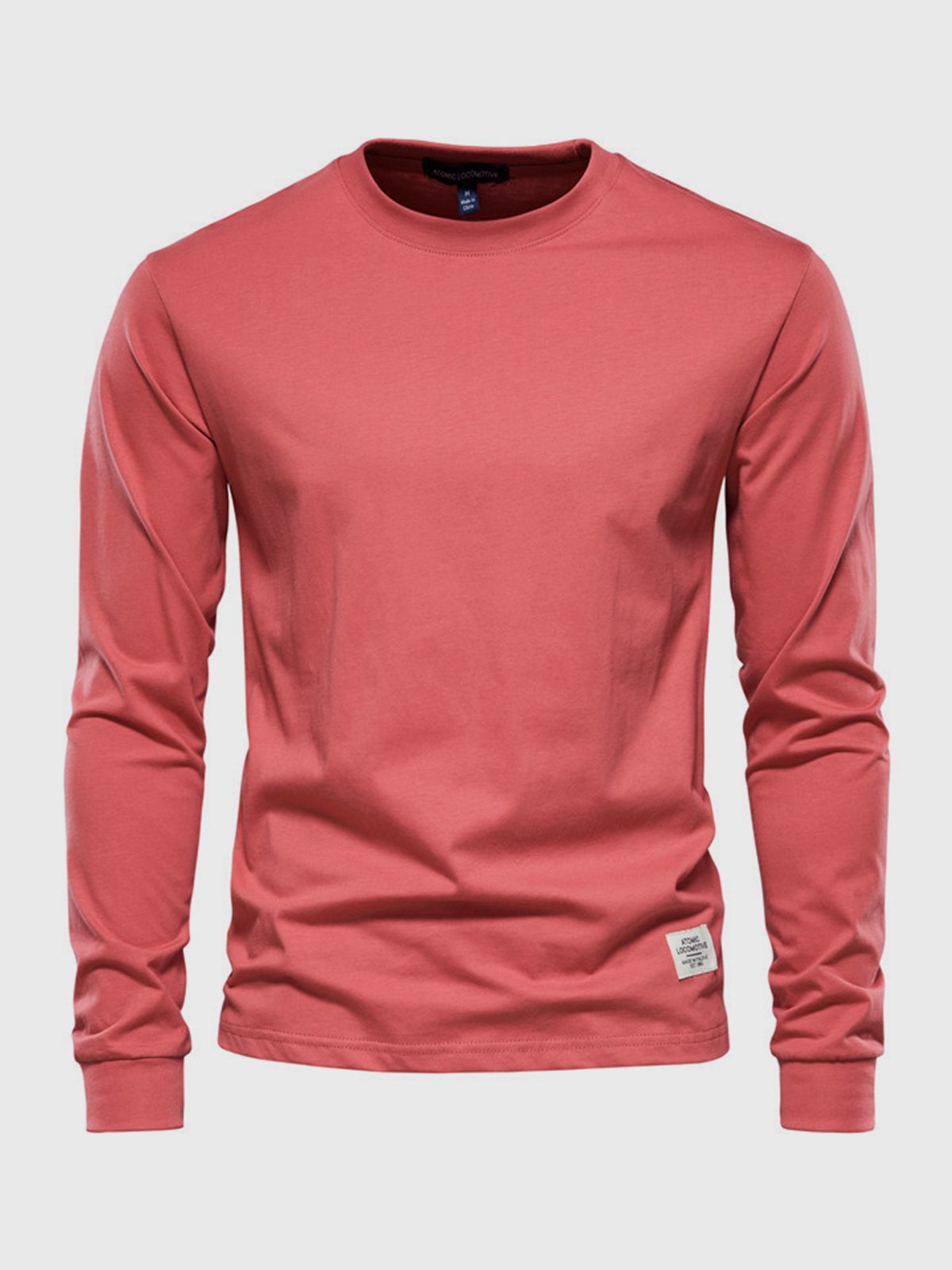 Comfortable Men's Long-Sleeve Cotton Shirt