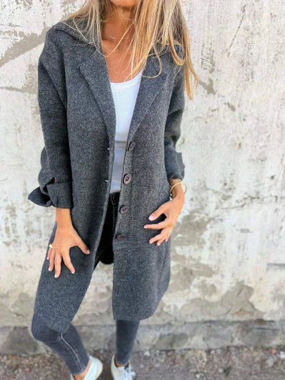 Stylish Women's Button-Down Jacket