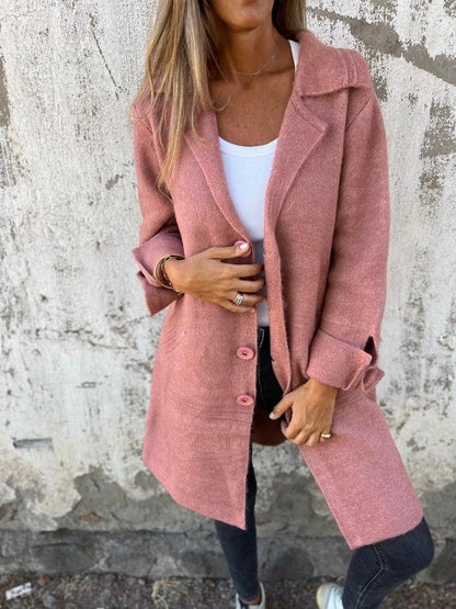 Waterproof Women's Coat Lapel Collar Style