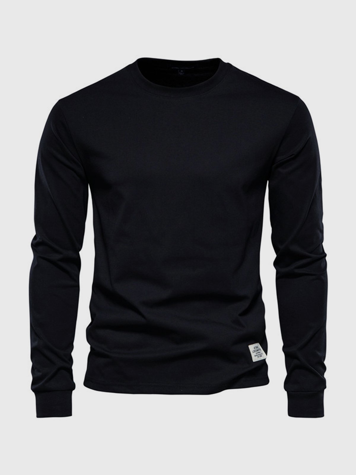 Comfortable Men's Long-Sleeve Cotton Shirt