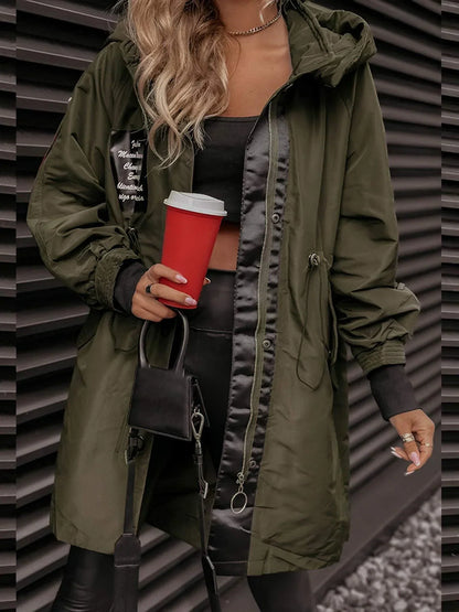 Stylish Jacket with Hood Modern Design