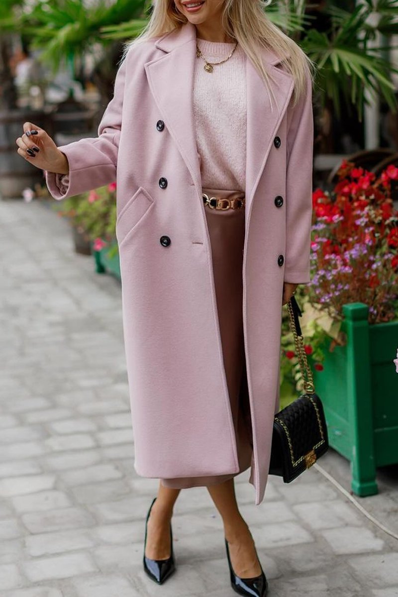 Long women's jacket Modern cut Classic design