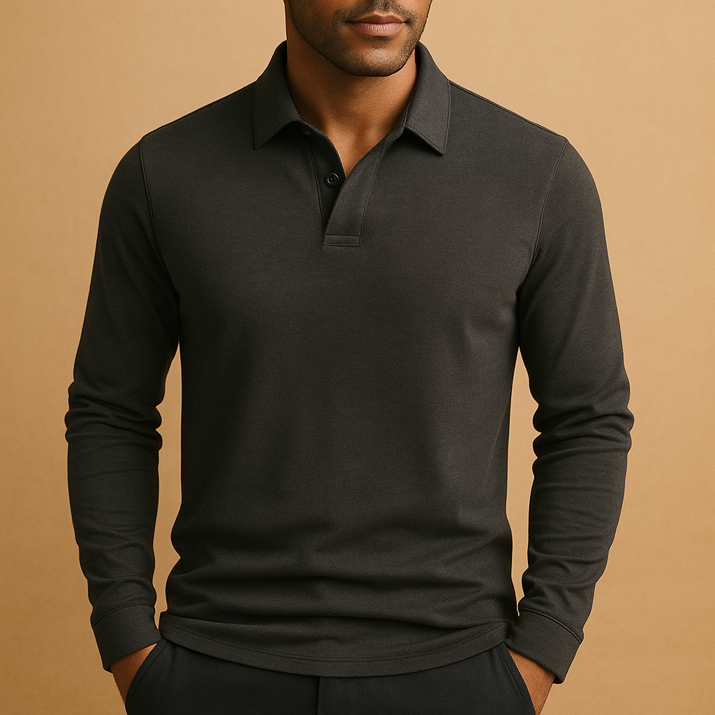 Men's Polo Shirt Short Sleeve Elegant Casual Look