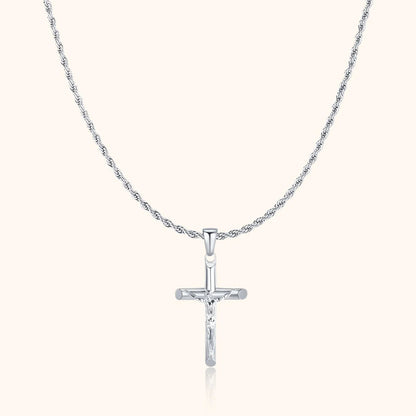 Men's Stainless Steel Cross Necklace