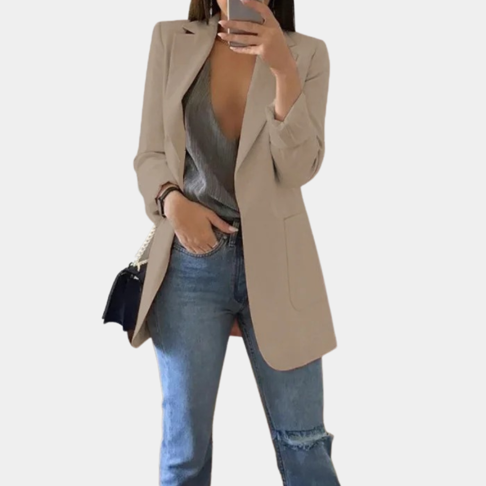 Elegant Women's Blazer Autumn Fashion Ladies Jacket