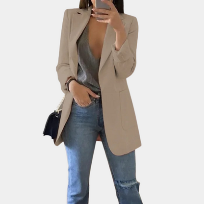 Elegant Women's Blazer Autumn Fashion Ladies Jacket
