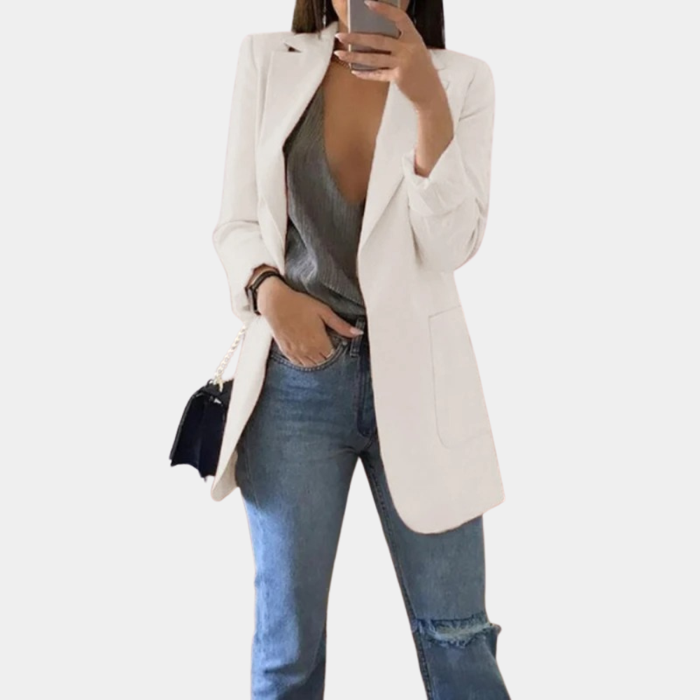 Elegant Women's Blazer Autumn Fashion Ladies Jacket