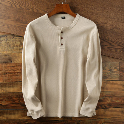 Men's Long-Sleeve Cotton Comfort T-Shirt