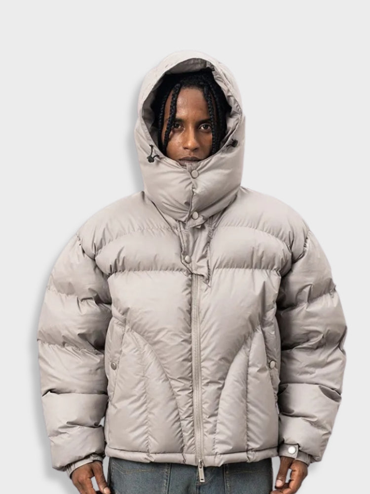 Men's Winter Parka Puffer Jacket Hooded