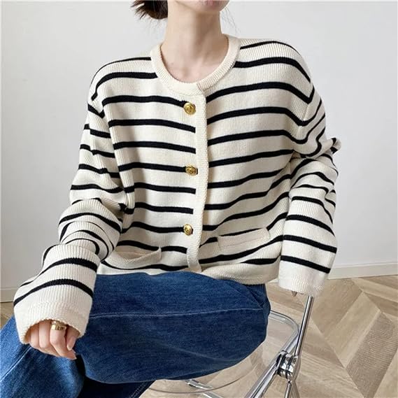 Stylish Striped Jacket Modern & Chic
