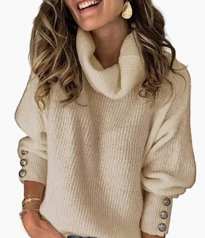 Stylish Turtleneck Sweater Modern Design