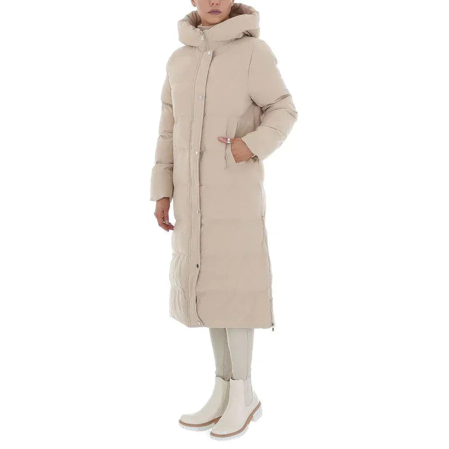 Long Soft Winter Coat Italian Style