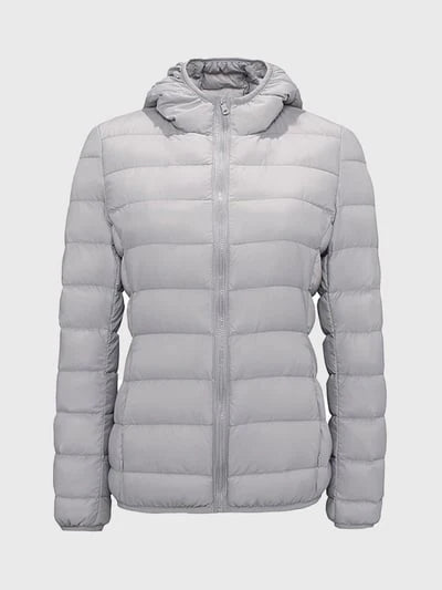Warmes Winterkleid mit Kapuze Damen - IdealeKleiden
