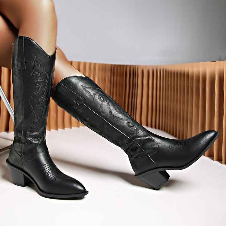 Western Stiefel Elegant Leder - IdealeKleiden