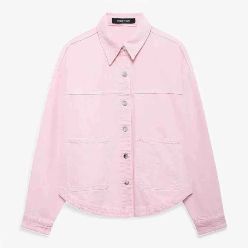 Stylish Blue Jeans Jacket Trendy Look