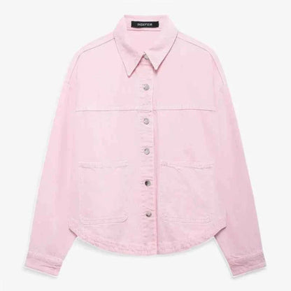 Stylish Blue Jeans Jacket Trendy Look