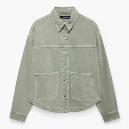 Stylish Blue Jeans Jacket Trendy Look