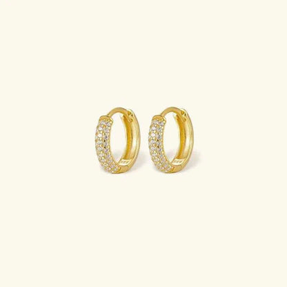 Small Hoop Earrings Gold