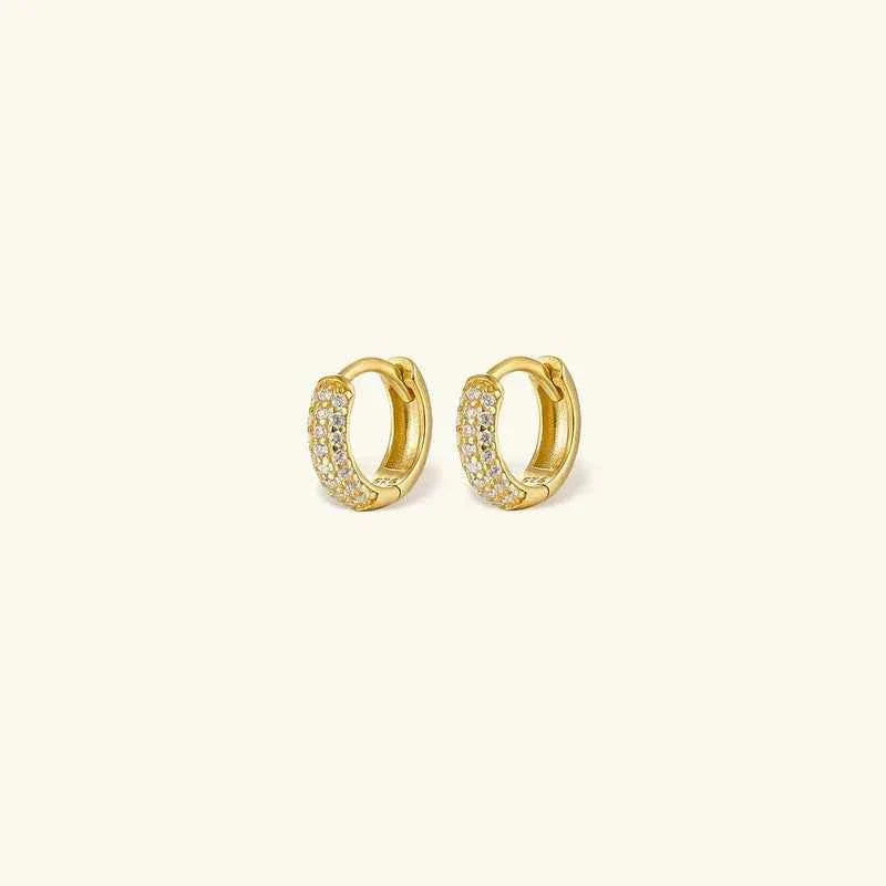 Small Hoop Earrings Gold