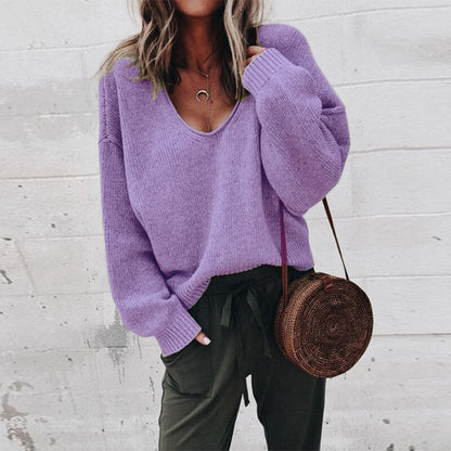 Wide Women's Sweaters Generously Knit