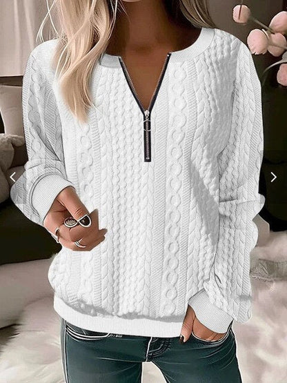 Cozy Knitted Round Neck Sweaters for Women