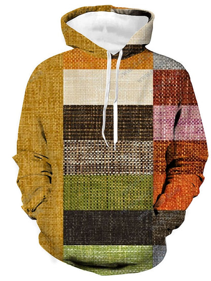 Stylish Men's Winter Hoodie Modern Design