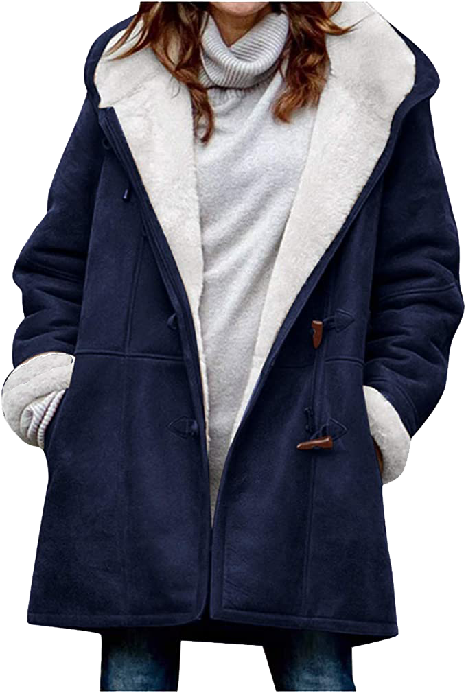 Women's Warm Winter Soft Fleece Jacket