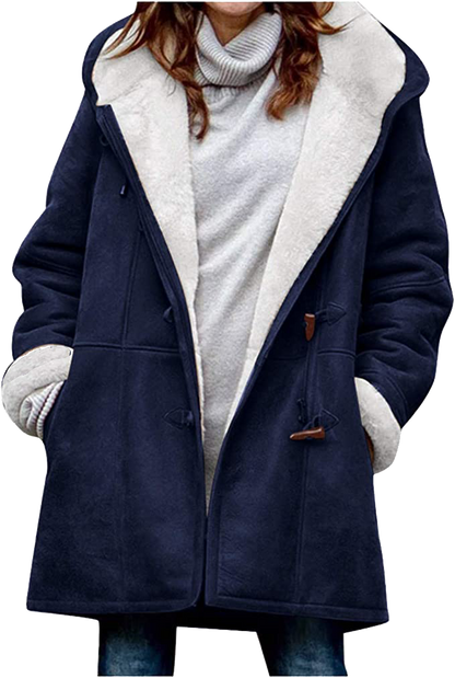 Women's Warm Winter Soft Fleece Jacket