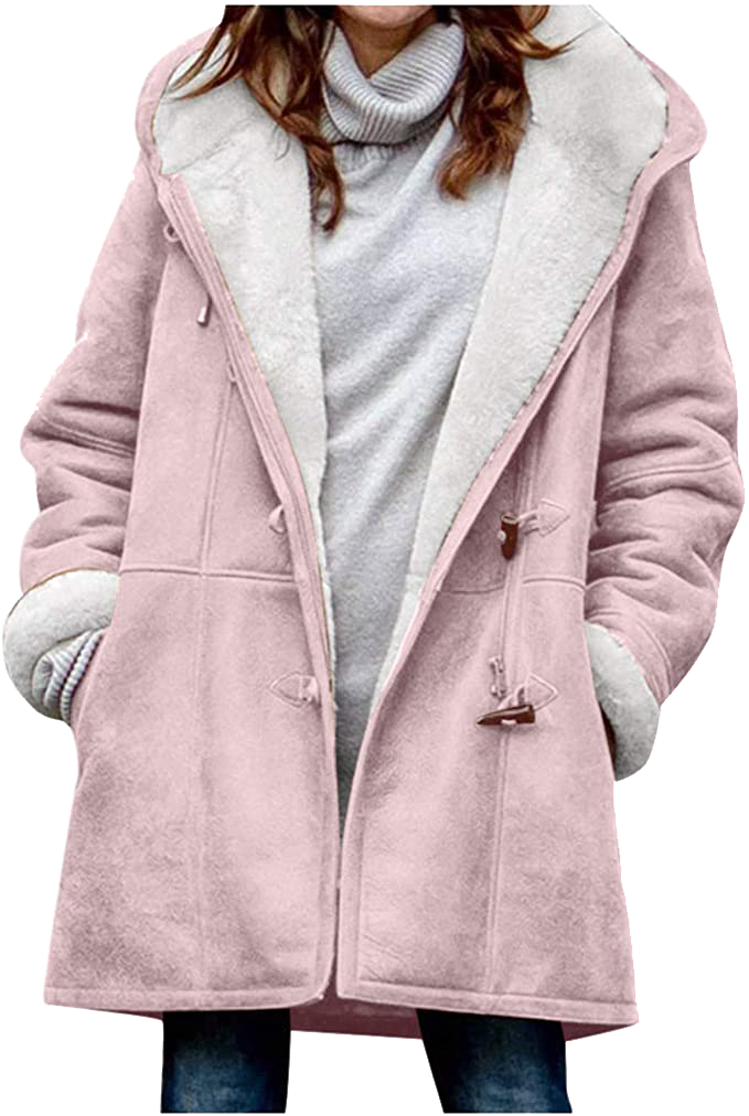 Women's Warm Winter Soft Fleece Jacket