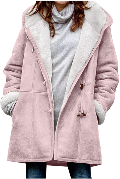 Women's Warm Winter Soft Fleece Jacket