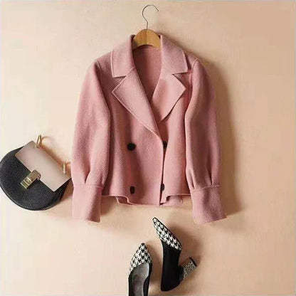 Classic Women's Solid Short Coat