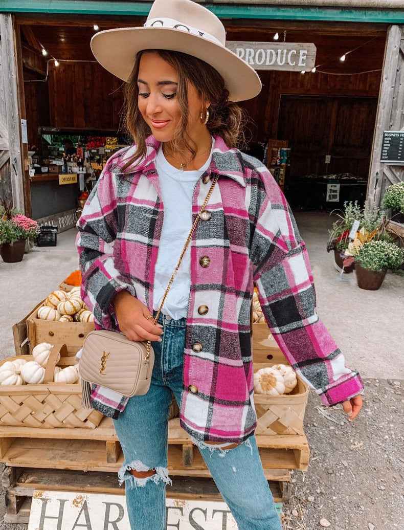 Fashionable Oversized Short Cardigan