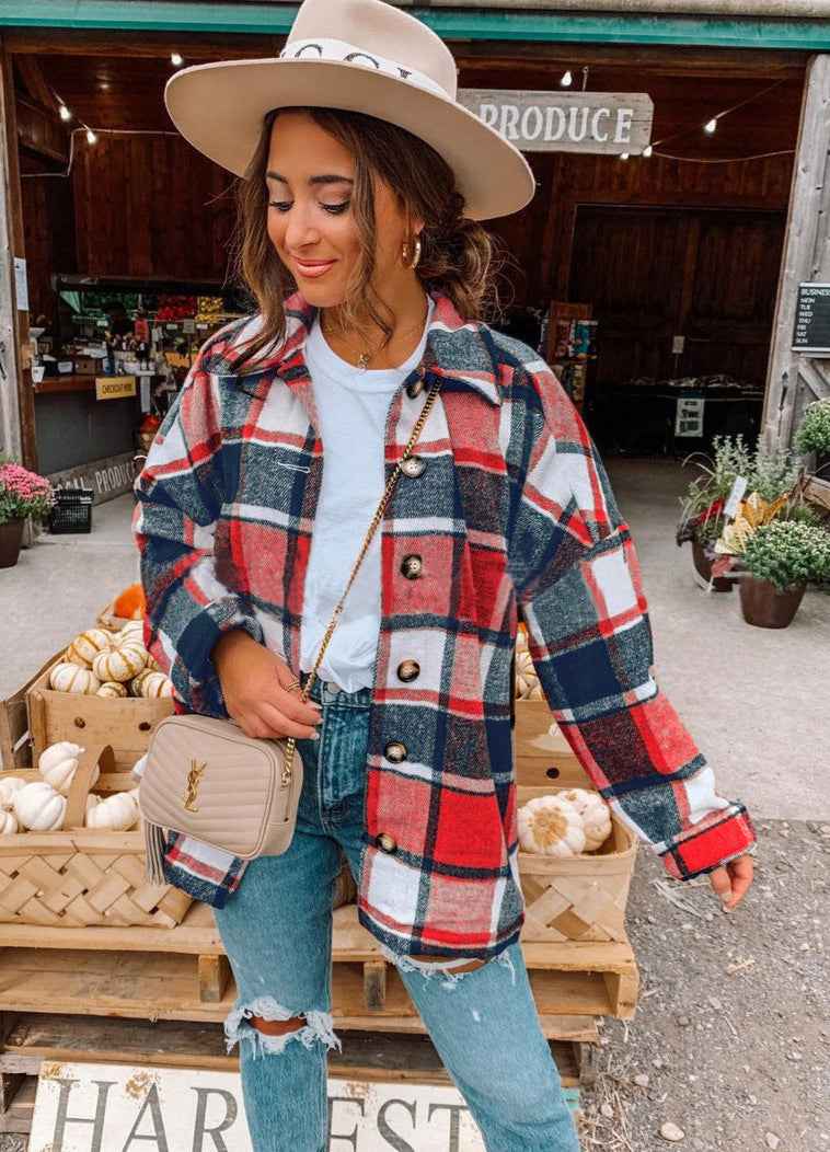 Fashionable Oversized Short Cardigan