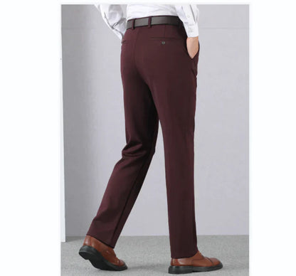 Men's Modern Fit Stretch Trousers