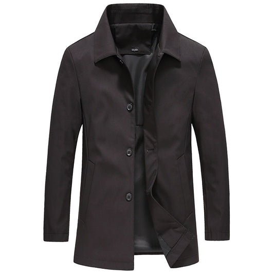 Herren Blazer Slim Fit Kragenjacke - IdealeKleiden