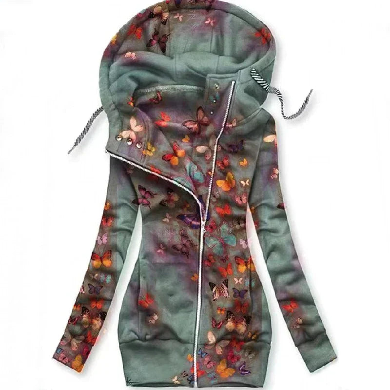 Women's Cardigan Butterfly Pattern Trendy