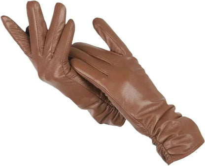 Soft Women's Gloves Lambskin Look