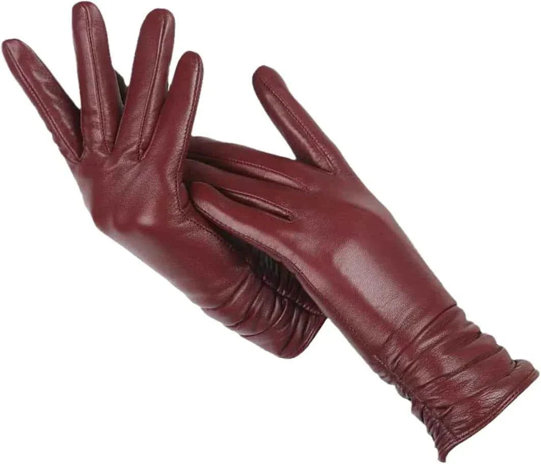 Soft Women's Gloves Lambskin Look