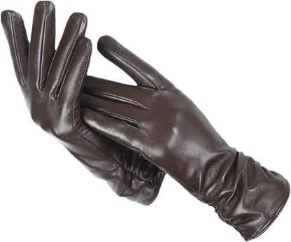 Soft Women's Gloves Lambskin Look