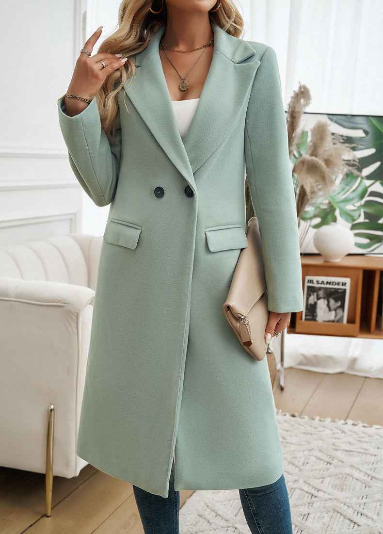 Oversized Trench Coat Long Elegant Coat